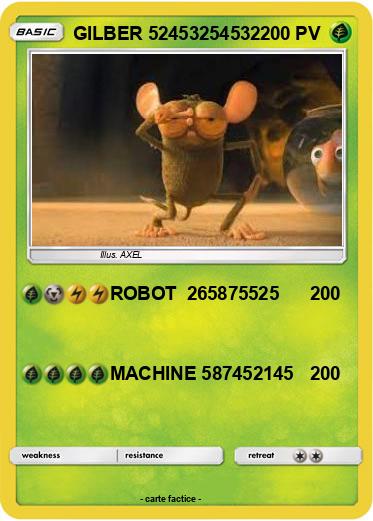Pokemon GILBER 52453254532