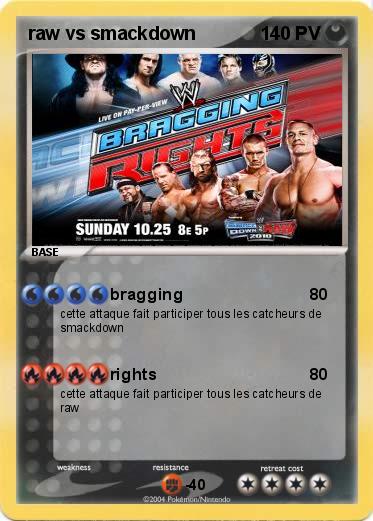 Pokemon raw vs smackdown