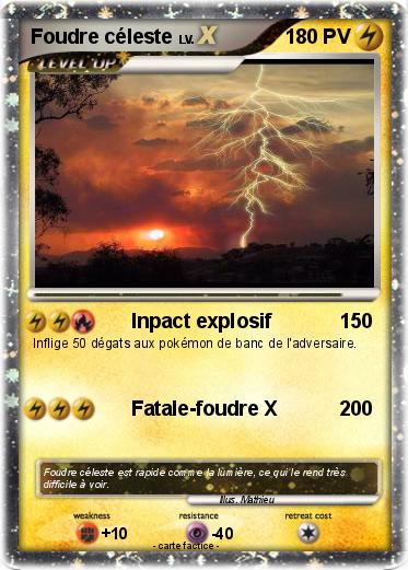 Pokemon Foudre céleste