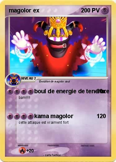 Pokemon magolor ex