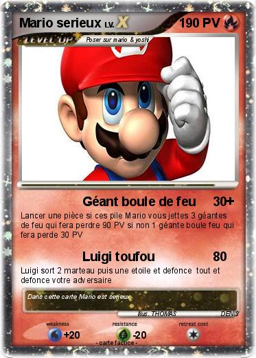 Pokemon Mario serieux