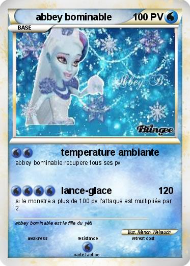 Pokemon abbey bominable