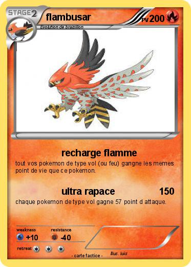 Pokemon flambusar