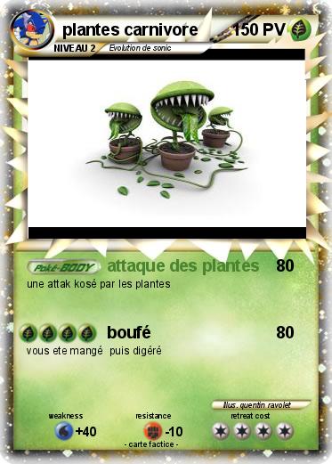 Pokemon plantes carnivore