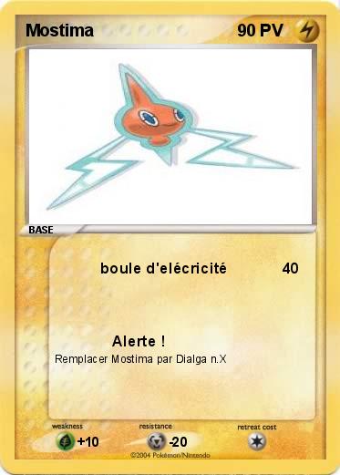 Pokemon Mostima