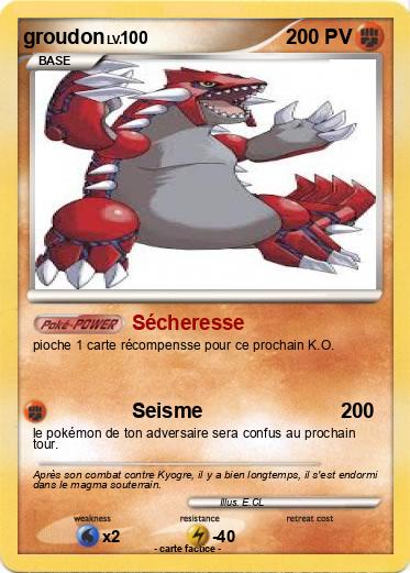 Pokemon groudon