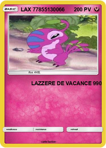 Pokemon LAX 77855130066