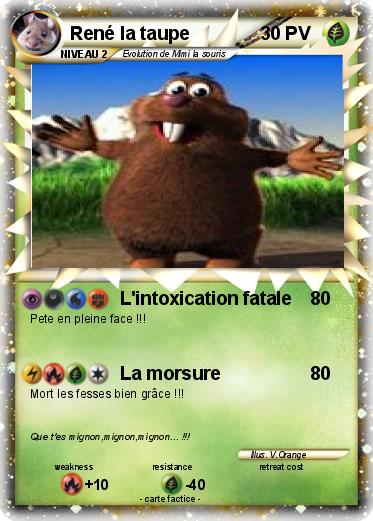 Pokemon René la taupe