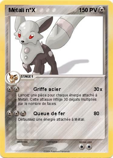 Pokemon Métali n°X