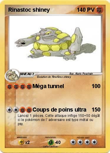 Pokemon Rinastoc shiney
