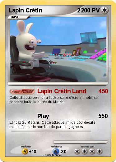 Pokemon Lapin Crètin                      2
