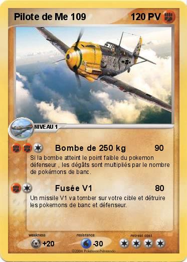 Pokemon Pilote de Me 109