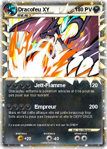 Pokemon Dracofeu XY