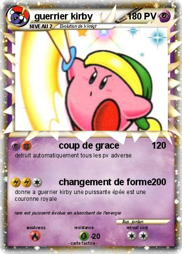 Pokemon guerrier kirby