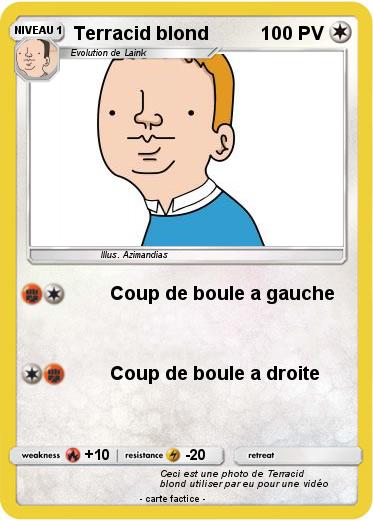 Pokemon Terracid blond