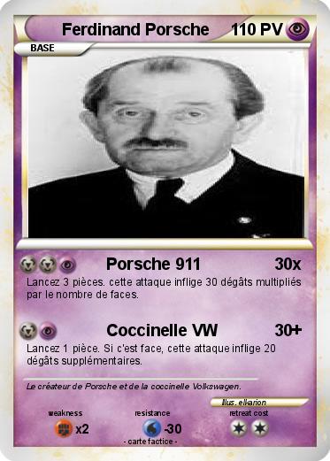 Pokemon Ferdinand Porsche