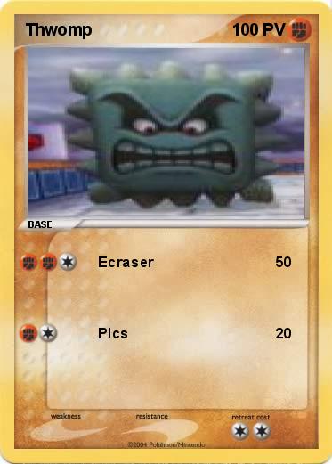 Pokemon Thwomp