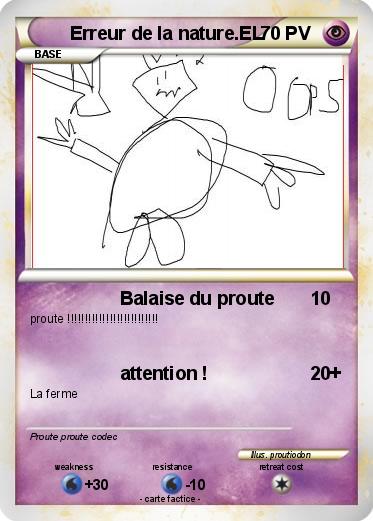 Pokemon Erreur de la nature.EL