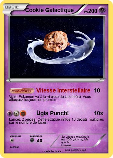 Pokemon Cookie Galactique