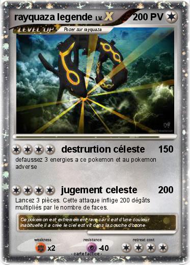 Pokemon rayquaza legende