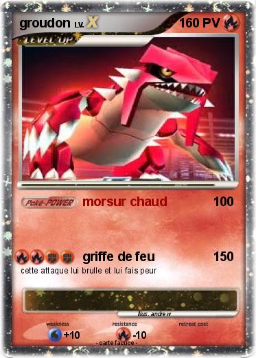 Pokemon groudon