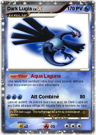 Pokemon Dark Lugia