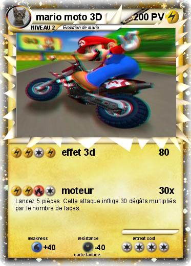 Pokemon mario moto 3D