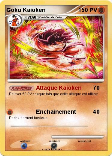 Pokemon Goku Kaioken