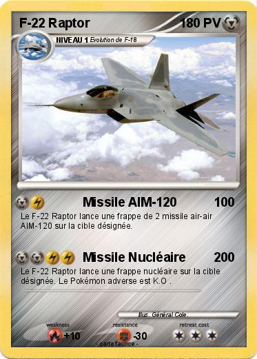 Pokemon F-22 Raptor