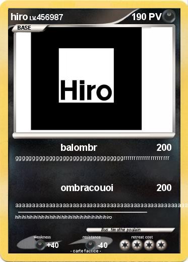 Pokemon hiro