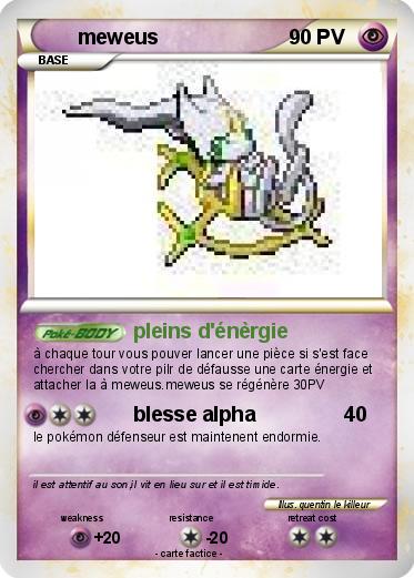 Pokemon meweus