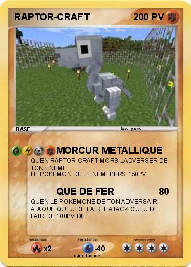 Pokemon RAPTOR-CRAFT