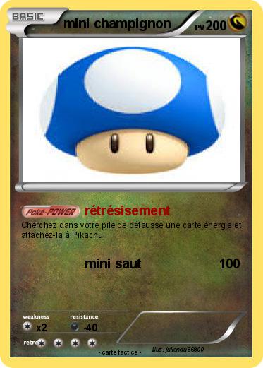 Pokemon mini champignon