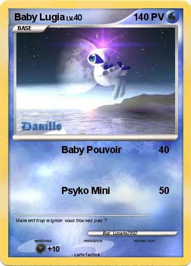 Pokemon Baby Lugia