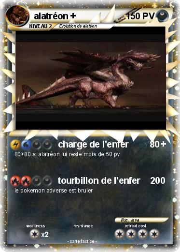 Pokemon alatréon +