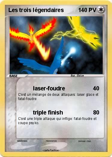 Pokemon Les trois légendaires