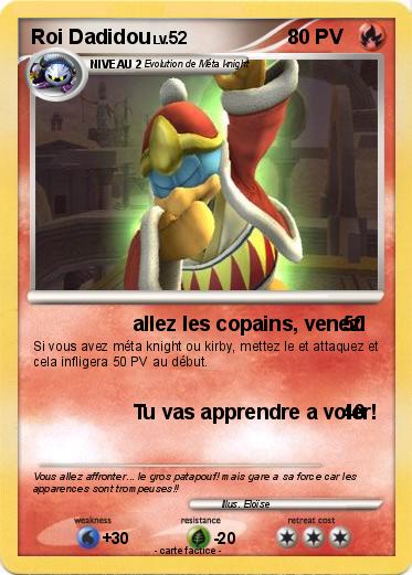 Pokemon Roi Dadidou