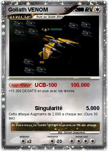 Pokemon Goliath VENOM           306.000