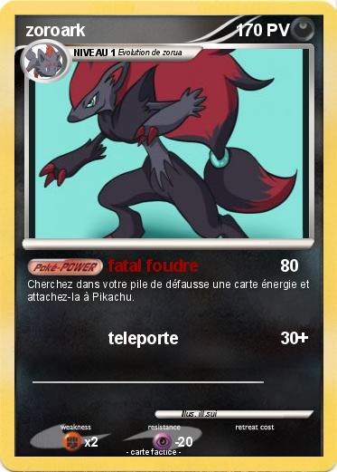 Pokemon zoroark