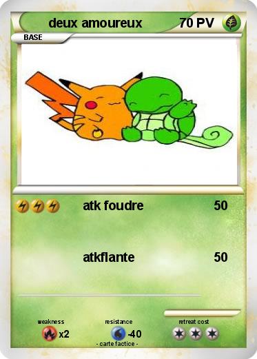 Pokemon deux amoureux