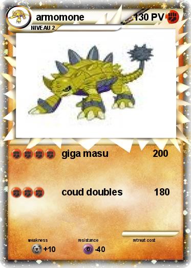 Pokemon armomone