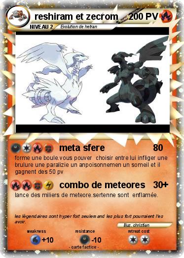 Pokemon reshiram et zecrom
