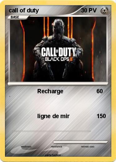 Pokemon call of duty