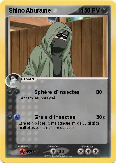 Pokemon Shino Aburame