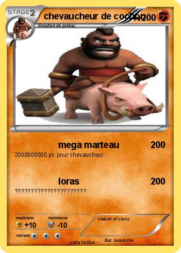 Pokemon chevaucheur de cochon