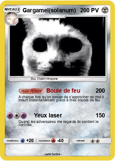 Pokemon Gargamel(solanum)