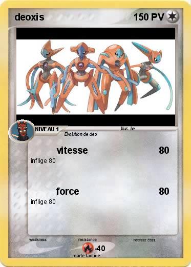 Pokemon deoxis
