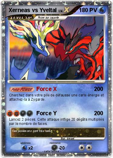 Pokemon Xerneas vs Yveltal