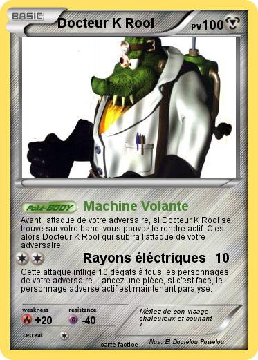 Pokemon Docteur K Rool