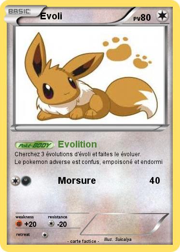 Pokemon Evoli